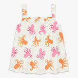 Clearance kids cotton gauze tank in octopus pals