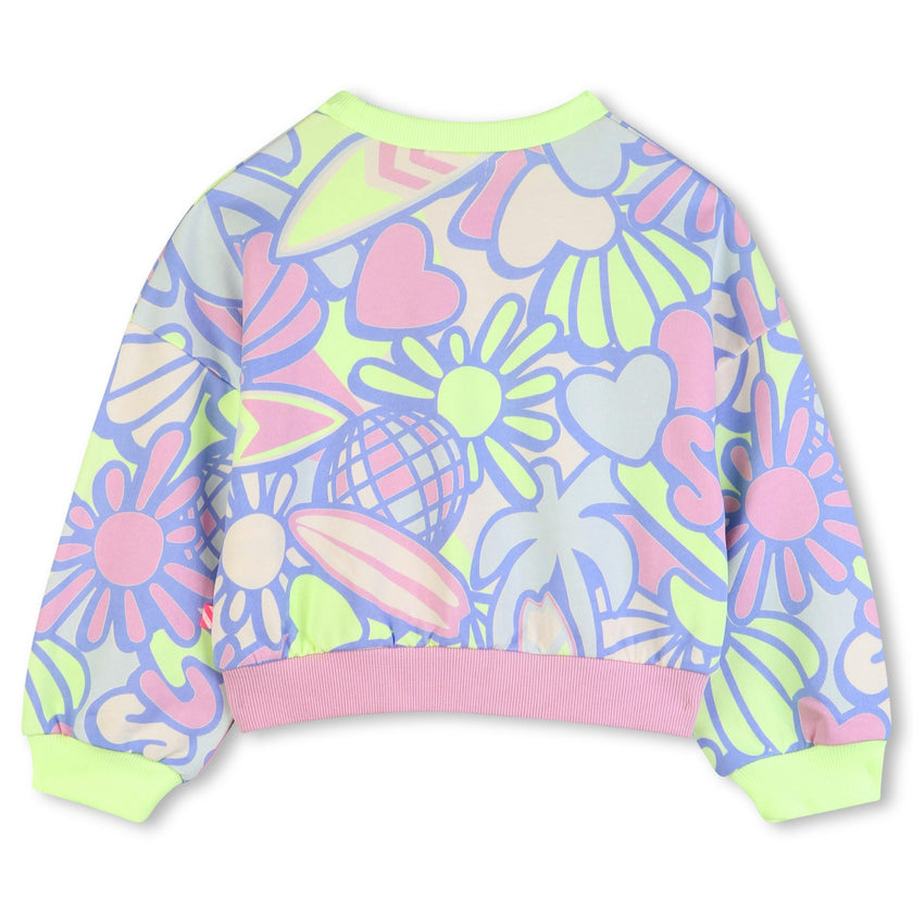 Multicolored Abstract Sweatshirt