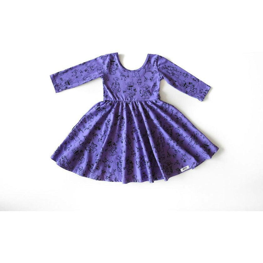 Twirly Dress in Robots