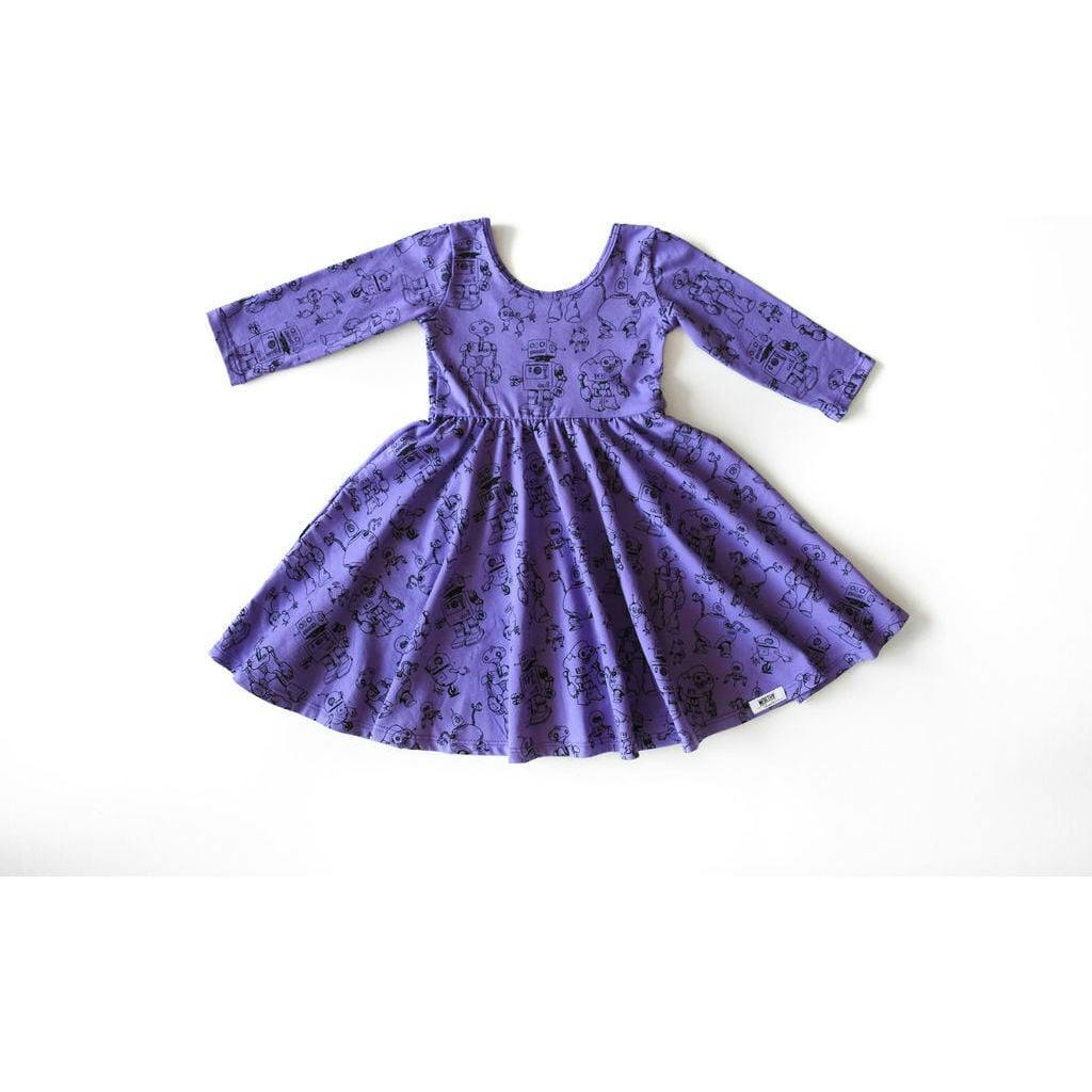 Twirly Dress in Robots