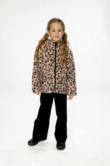 Reversible Mid-Season Jacket Pink And Black