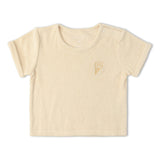 Organic Terry Tee & Shorts Set - Butter Yellow