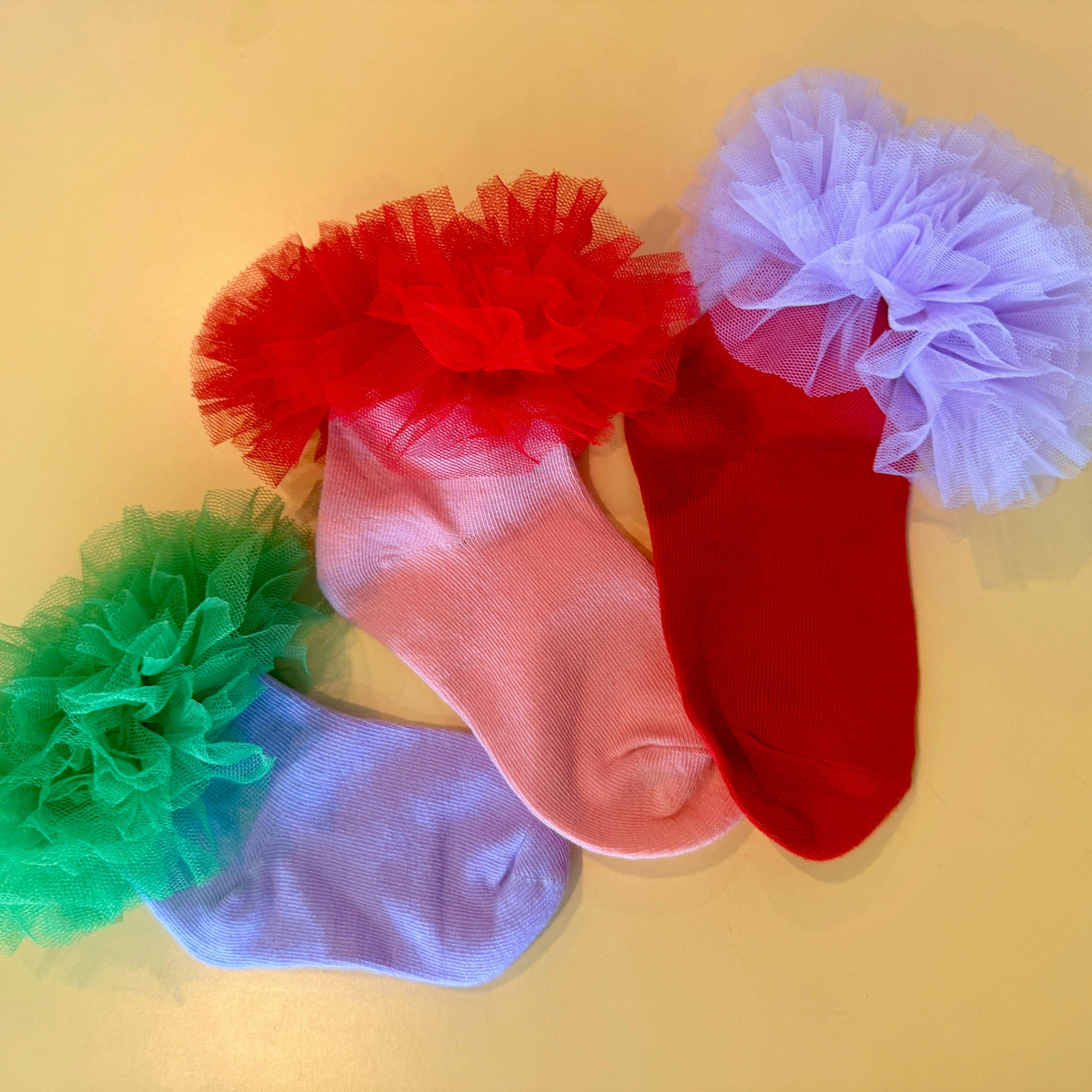 Tutu Ruffle Socks Set
