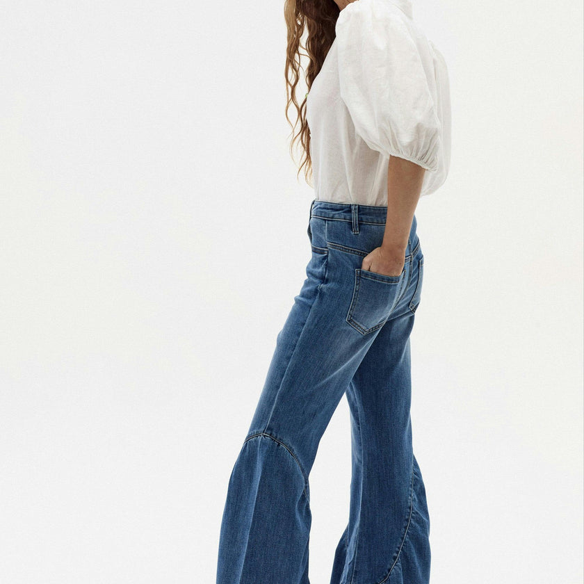 Gypsy Denim Pants - Washed Indigo