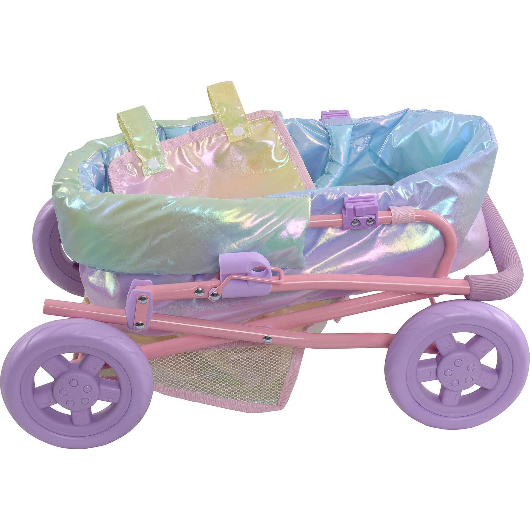 Olivia's Little World - Magical Dreamland Baby Doll Deluxe Stroller