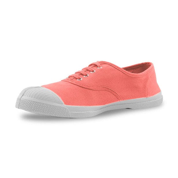 BENSIMON Womens -  Laces Tennis Shoes - Flamingo