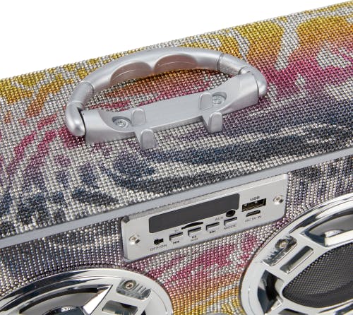 Animal Bling Boombox Bluetooth Speaker & FM Radio