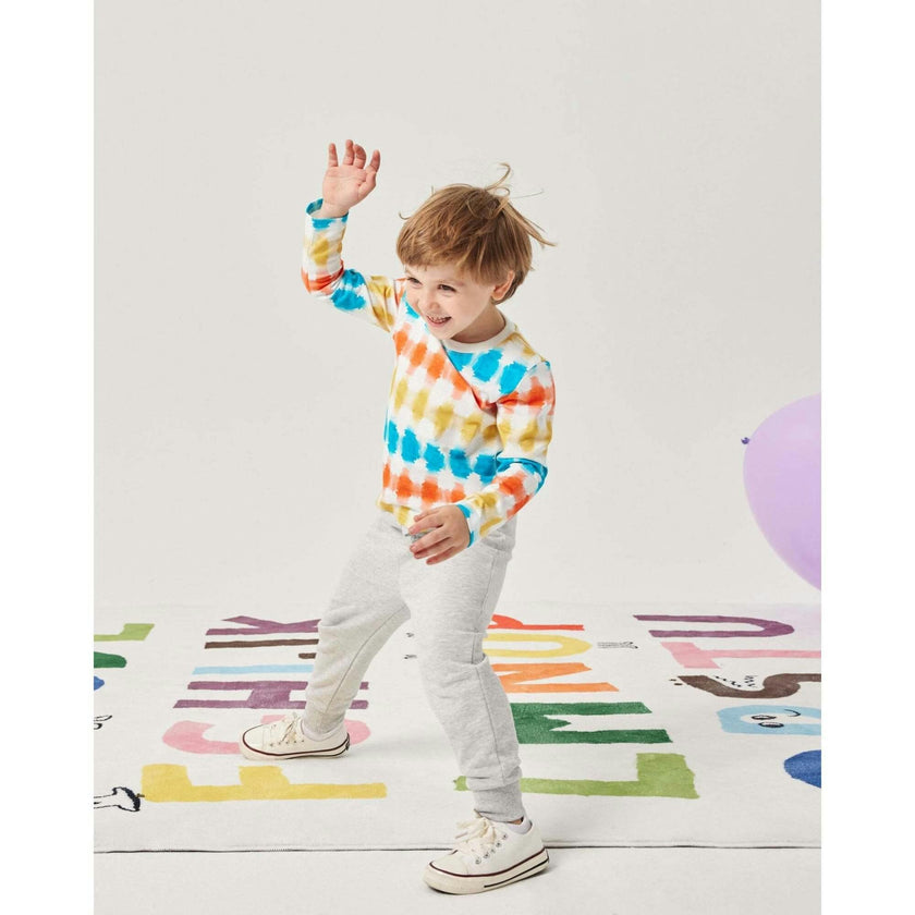 Colorburst Stripes Long Sleeve Tee