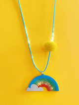 RAINBOWS ARE AWESOME NECKLACE