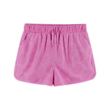 Terry Pullover And Short Set | Purple