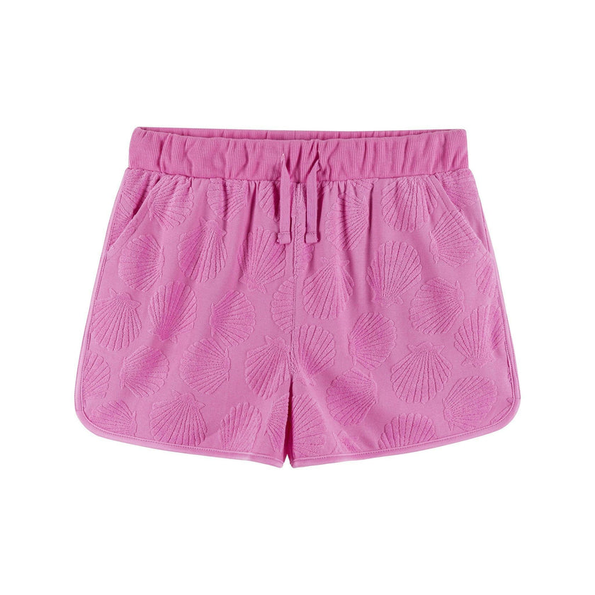 Terry Pullover And Short Set | Purple