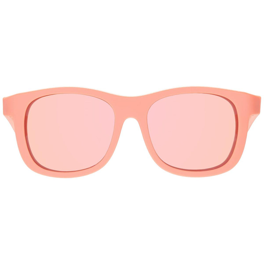 Polarized Navigator Sunglasses: Perfectly Papaya