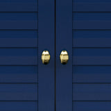 Teamson Home Glancy Removable Two-Door Wall Cabinet