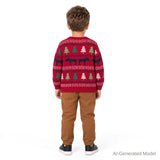 Boys (5-7) Sweater & Jogger Set | Moose Fair Isle