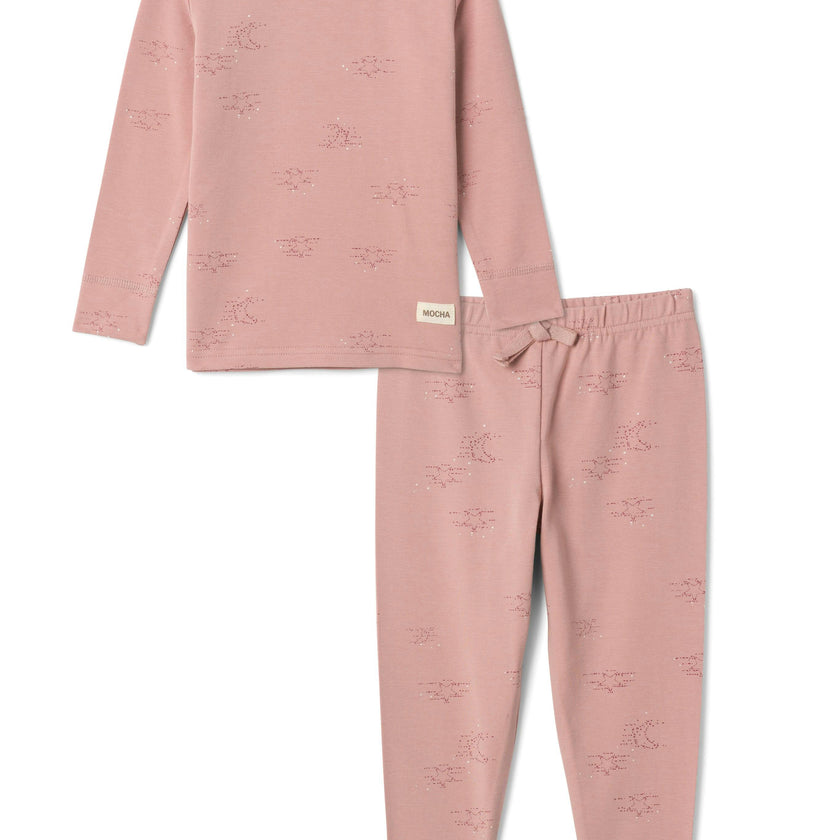 Stars Print Cotton Set Blossom