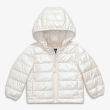 Baby metallic lightweight puffer jacket