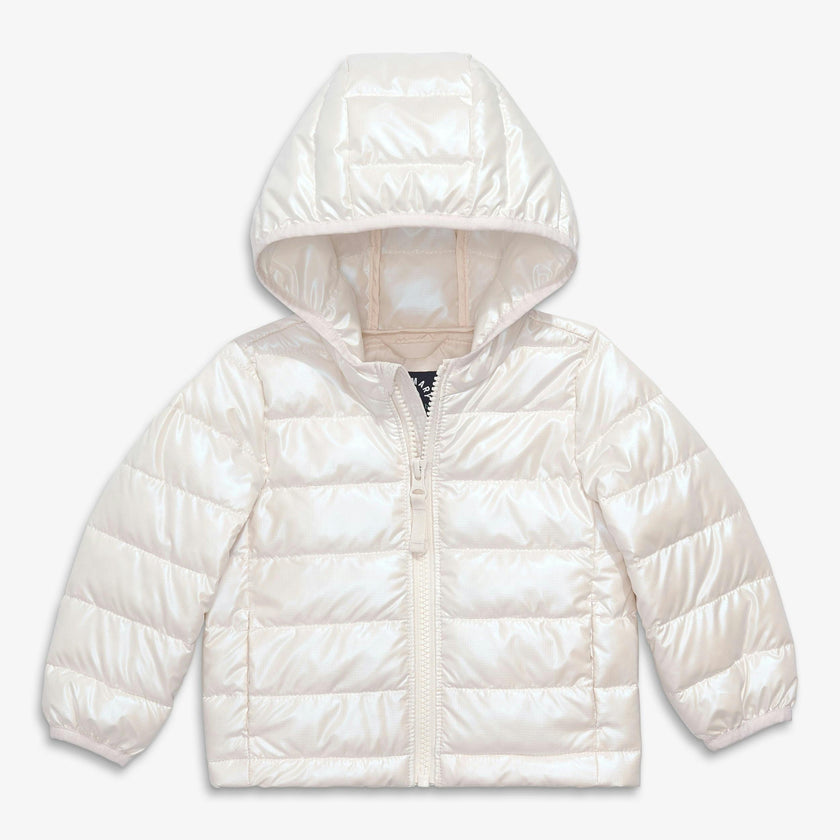 Baby metallic lightweight puffer jacket