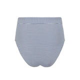 women's harbor stripe high waist bikini bottom