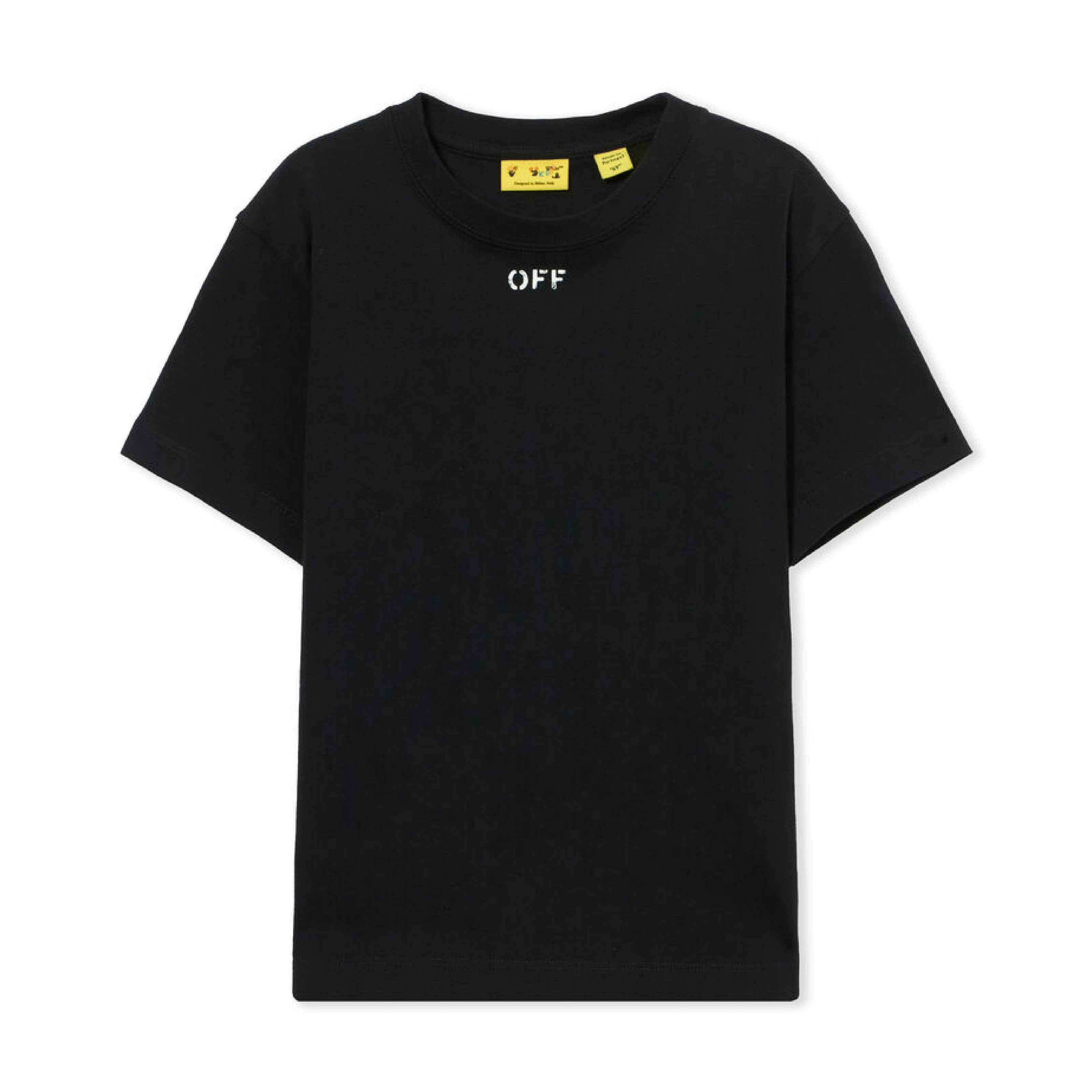 Black Diagonal Watercolor T-shirt