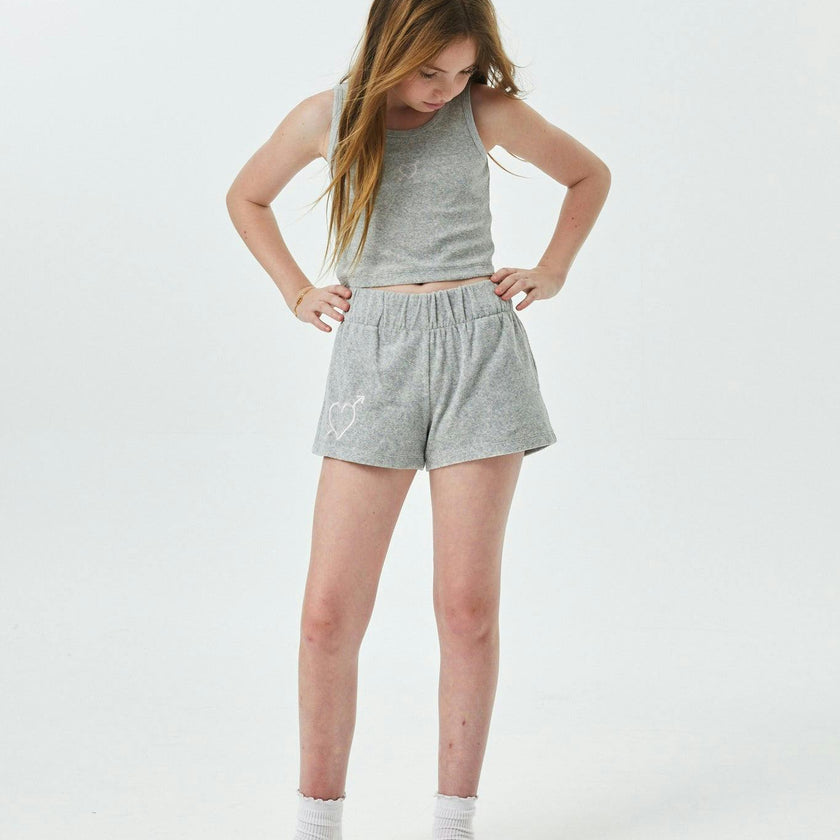 Emma Grey With Heart & Arrow Terry Tank
