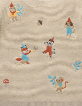 Woodland Jumper Oatmeal Melange