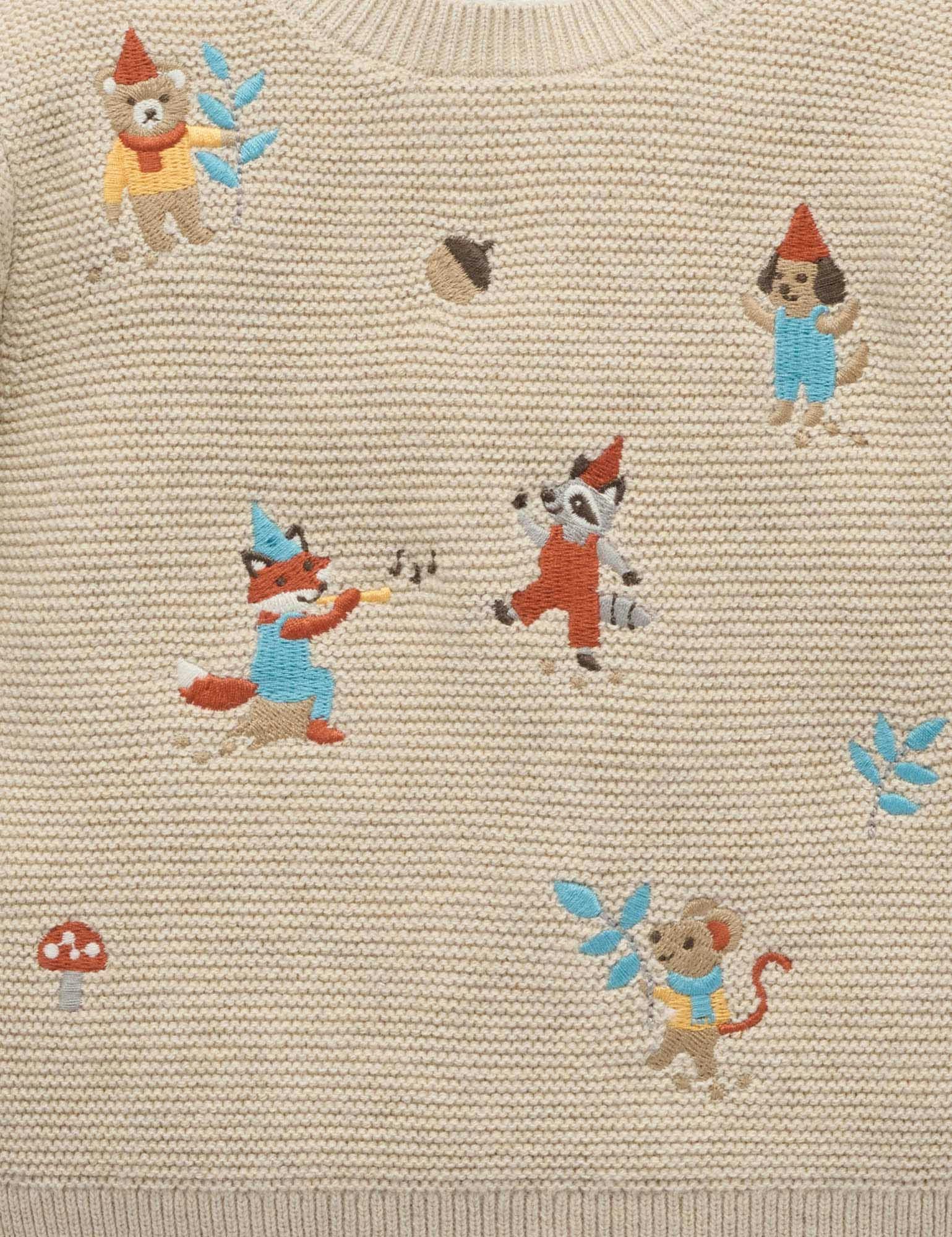 Woodland Jumper Oatmeal Melange