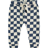 Wavy Check Sweatpants