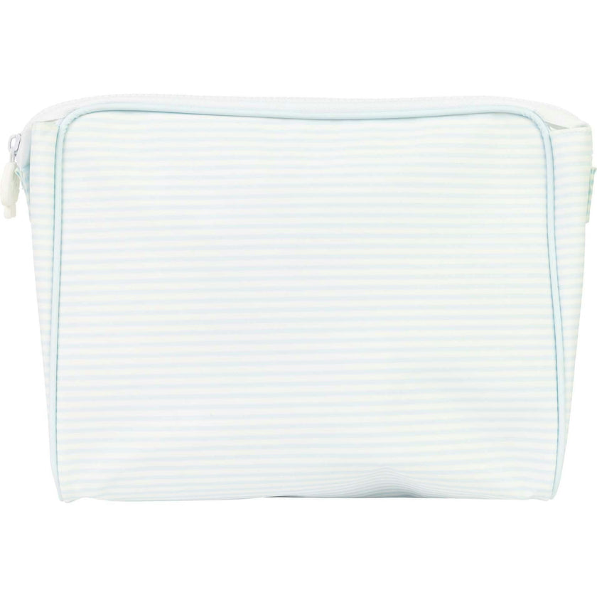 The Go Bag in Light Blue Stripe