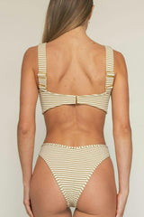 Women's Lulu Striped Bikini Bottom
