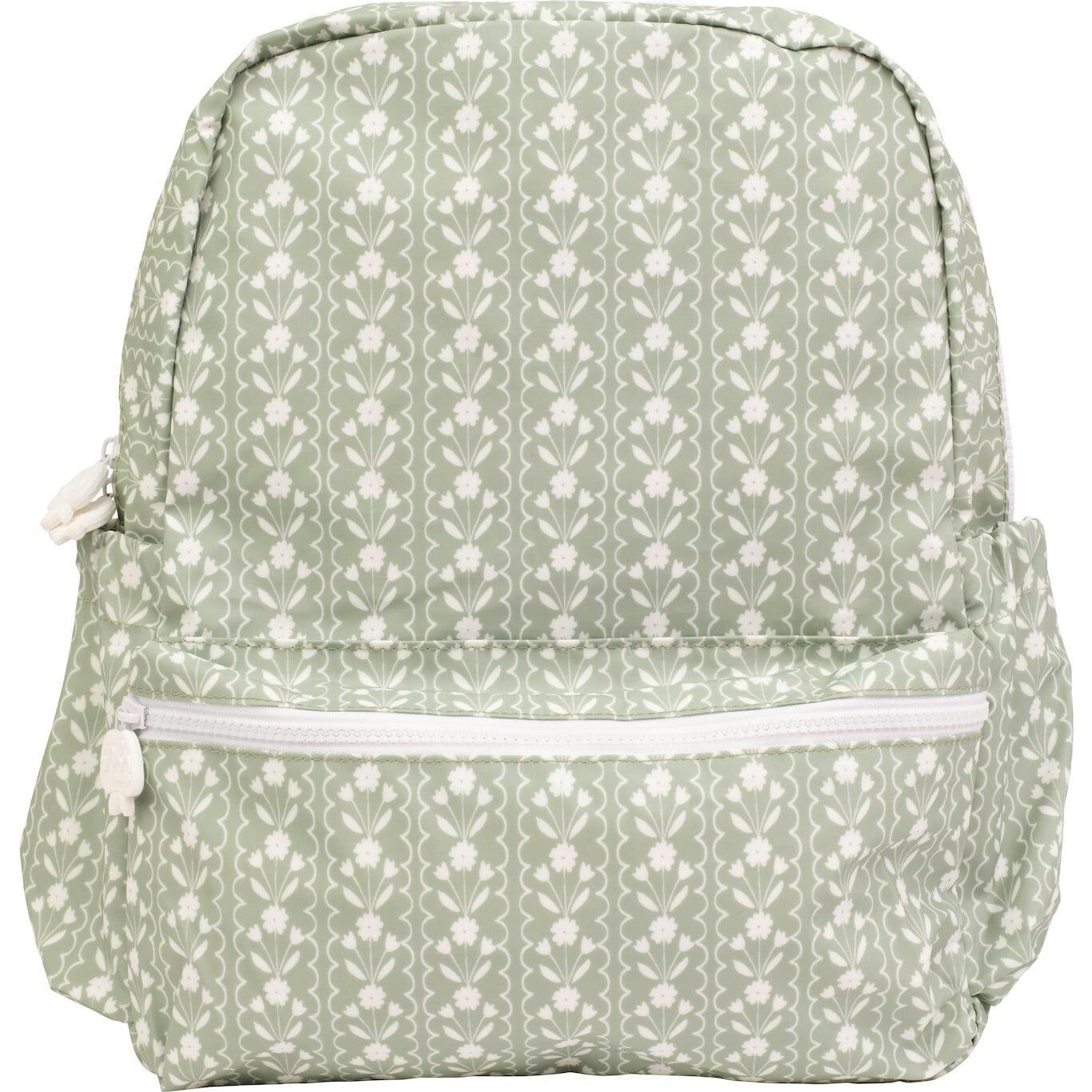 The Backpack in Sage Floral