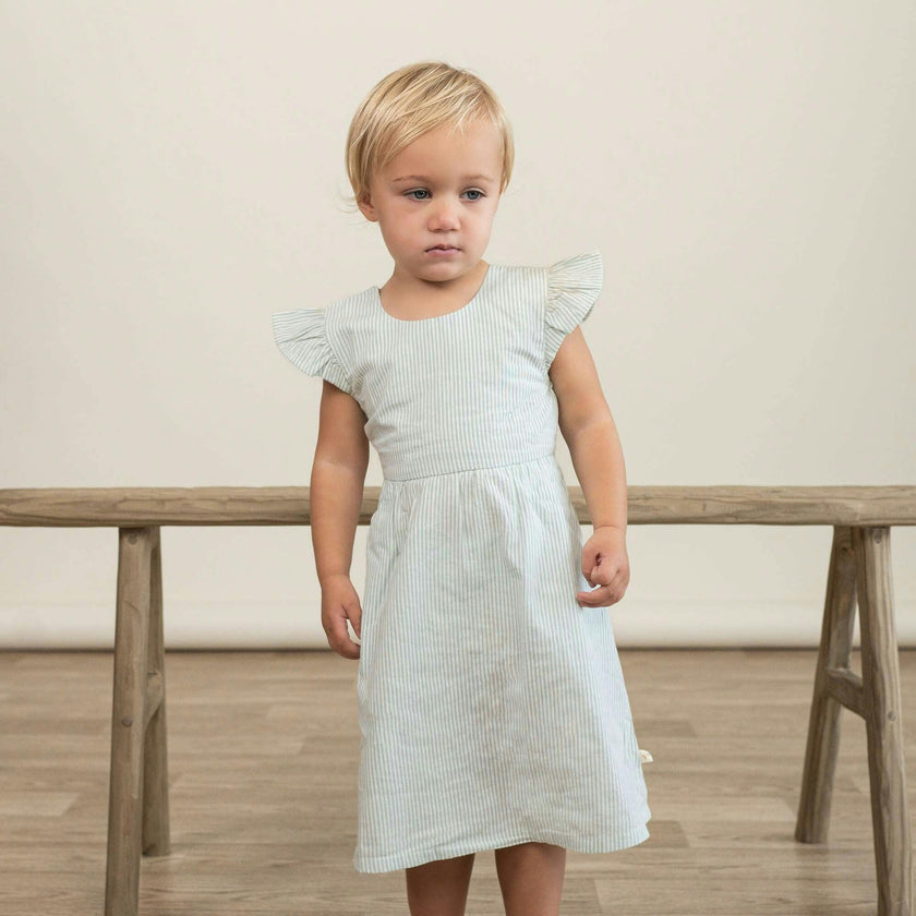 Organic Flutter Summer Dress