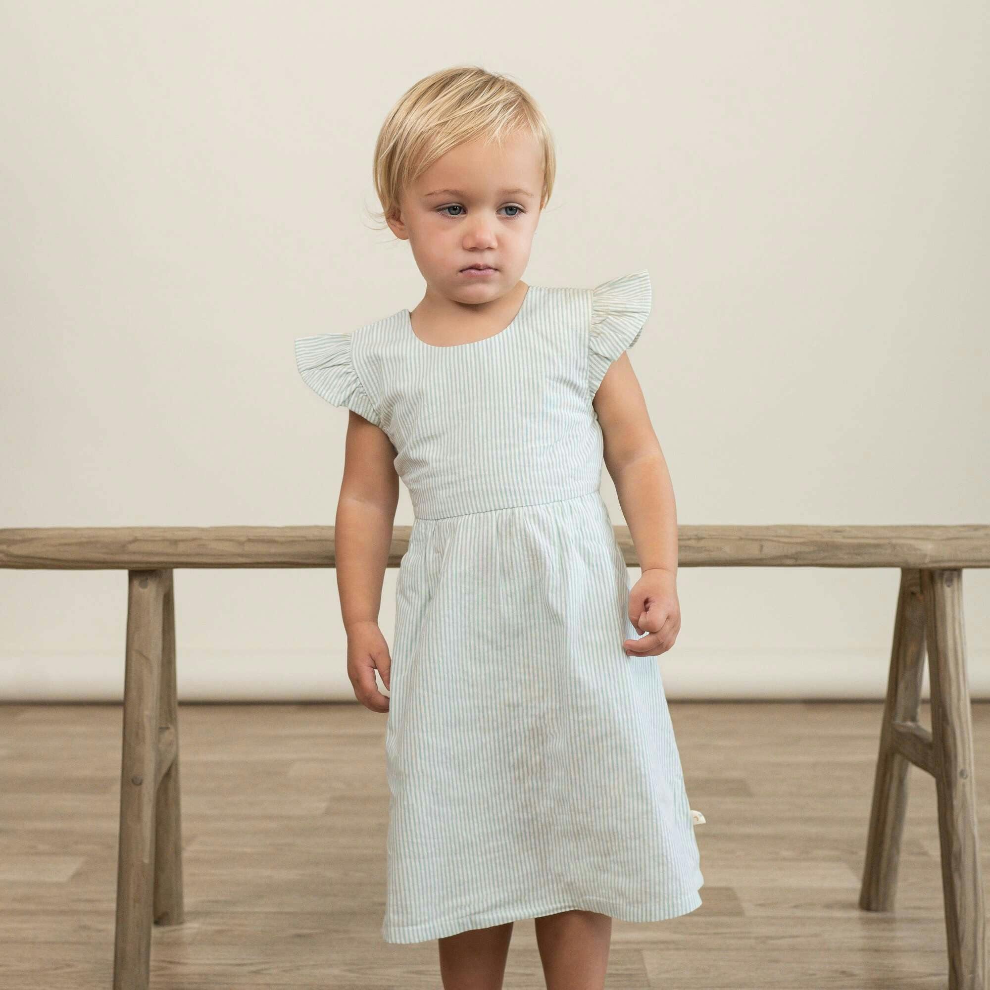 Organic Flutter Summer Dress