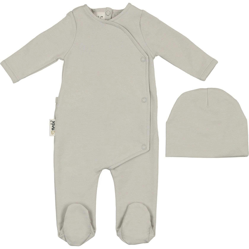 Snap Wrap Footie and Beanie Set