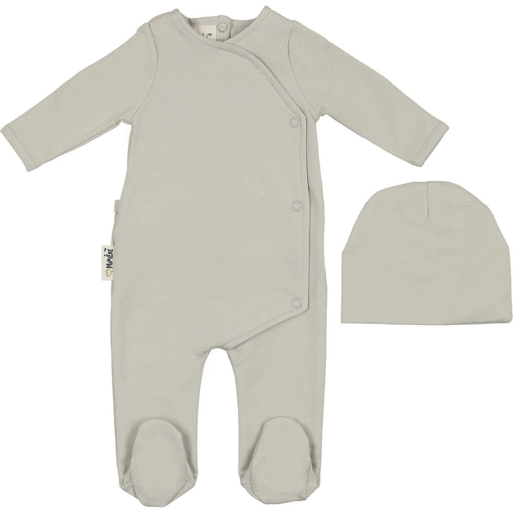 Snap Wrap Footie and Beanie Set