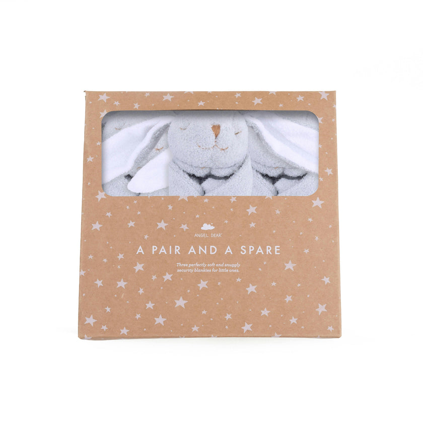 Pair and a Spare - Grey Bunny