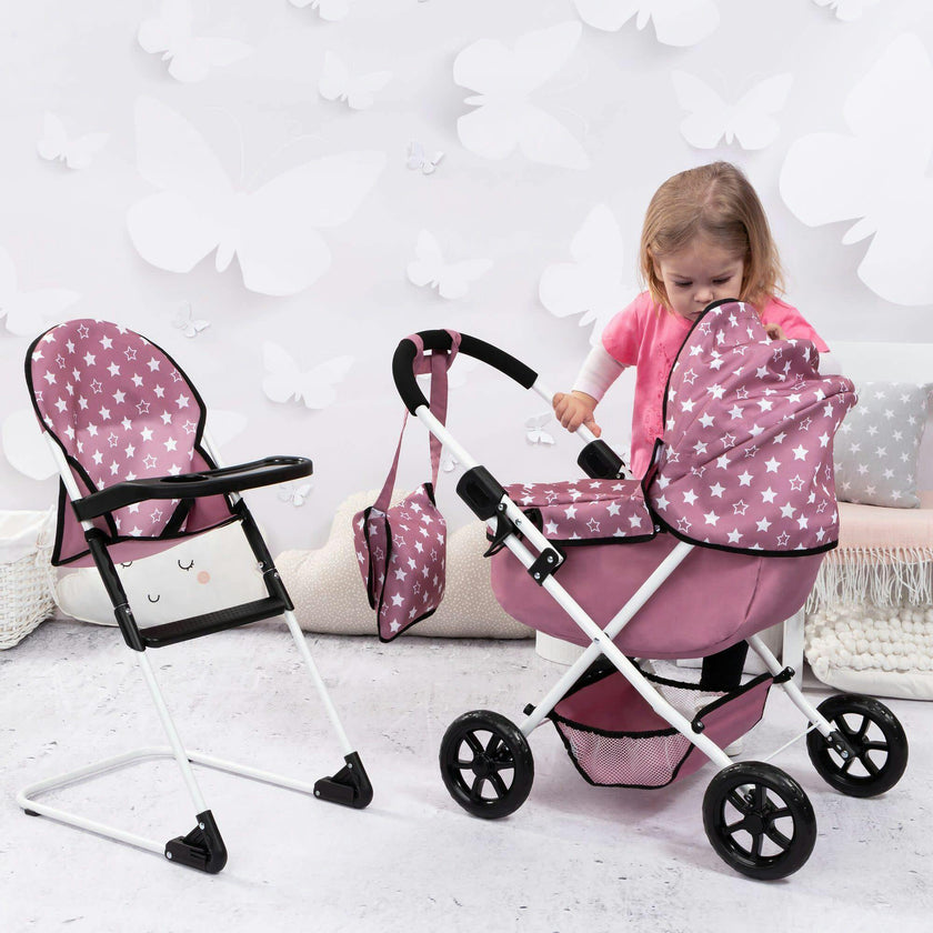 Bayer Design Dolls: Cozy 3 Piece Set - Pink