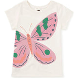 Mariposa Del Alba Graphic Tee, White