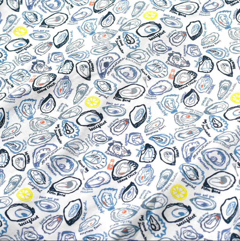Oysters Baby Blanket