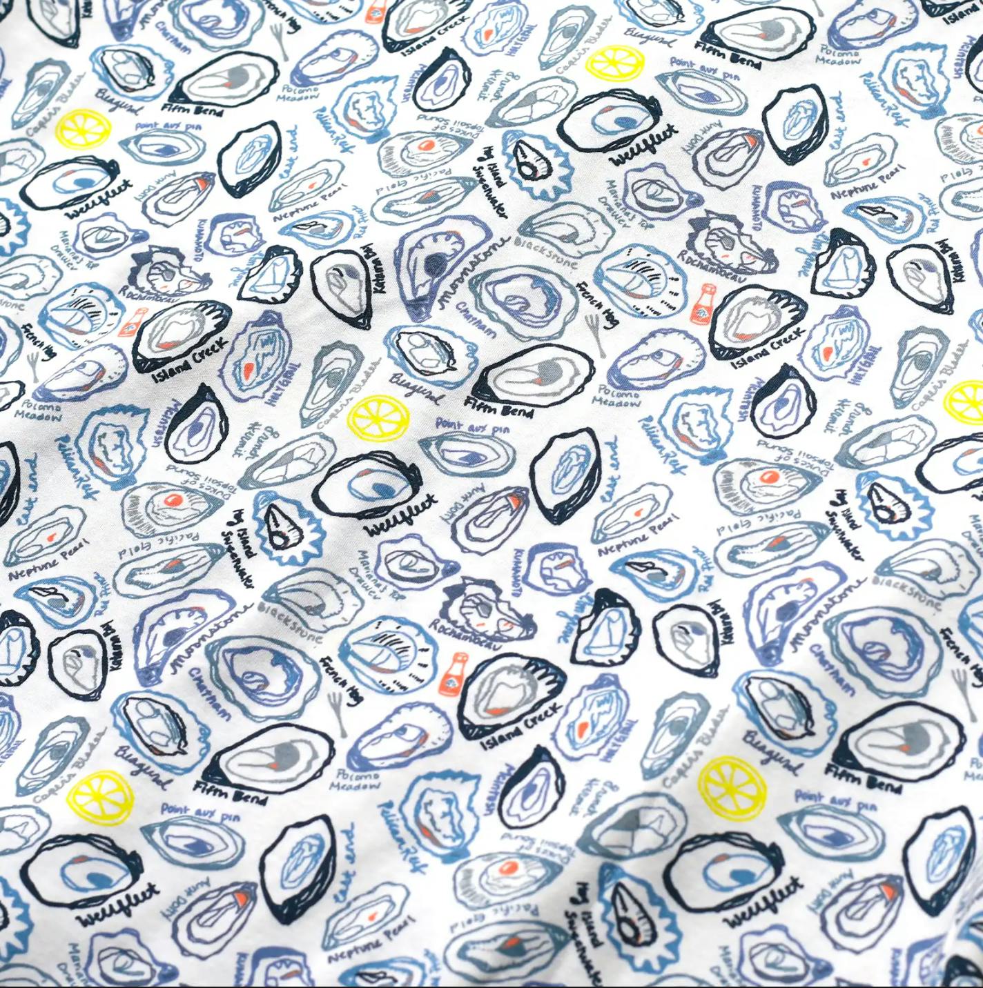 Oysters Two Piece Kids Pajamas