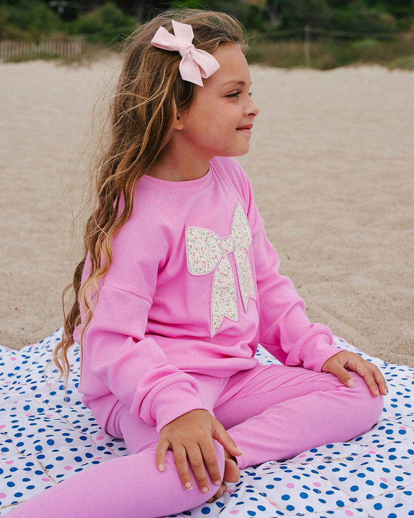 Sophia Bow Sweatshirt