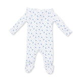 Joli Rosette - 2 Way Ruffle Sleeve Zipper Footie