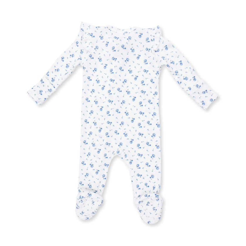 Joli Rosette - 2 Way Ruffle Sleeve Zipper Footie