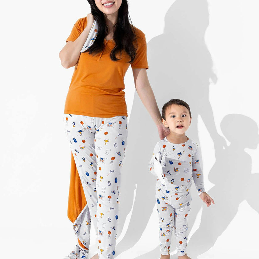 All Star Basketball Bamboo Women's Pajama Set