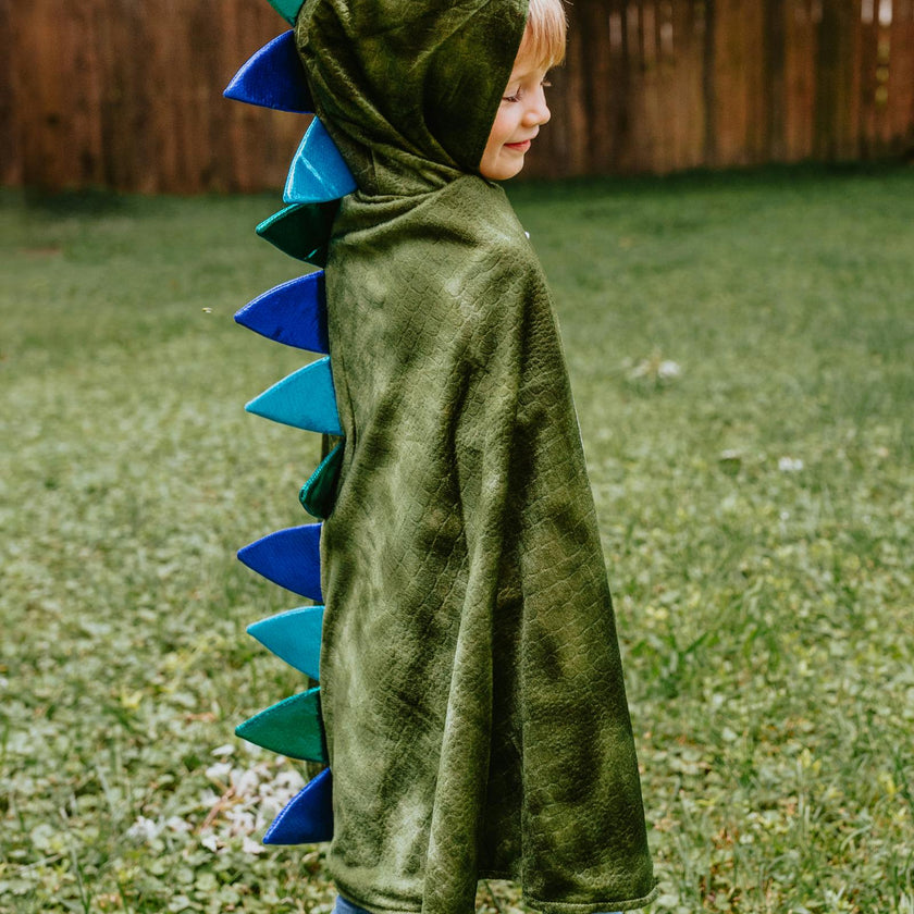 Dragon Cape with Claws Green