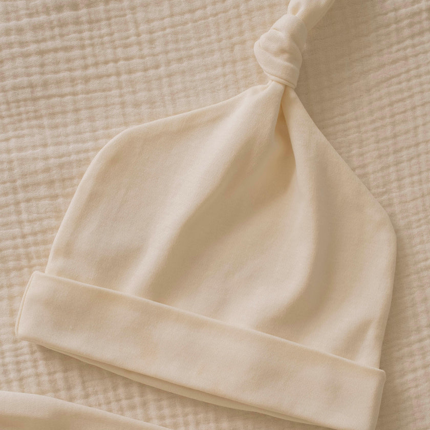 Pima Embroidered Bundle Set in Goose