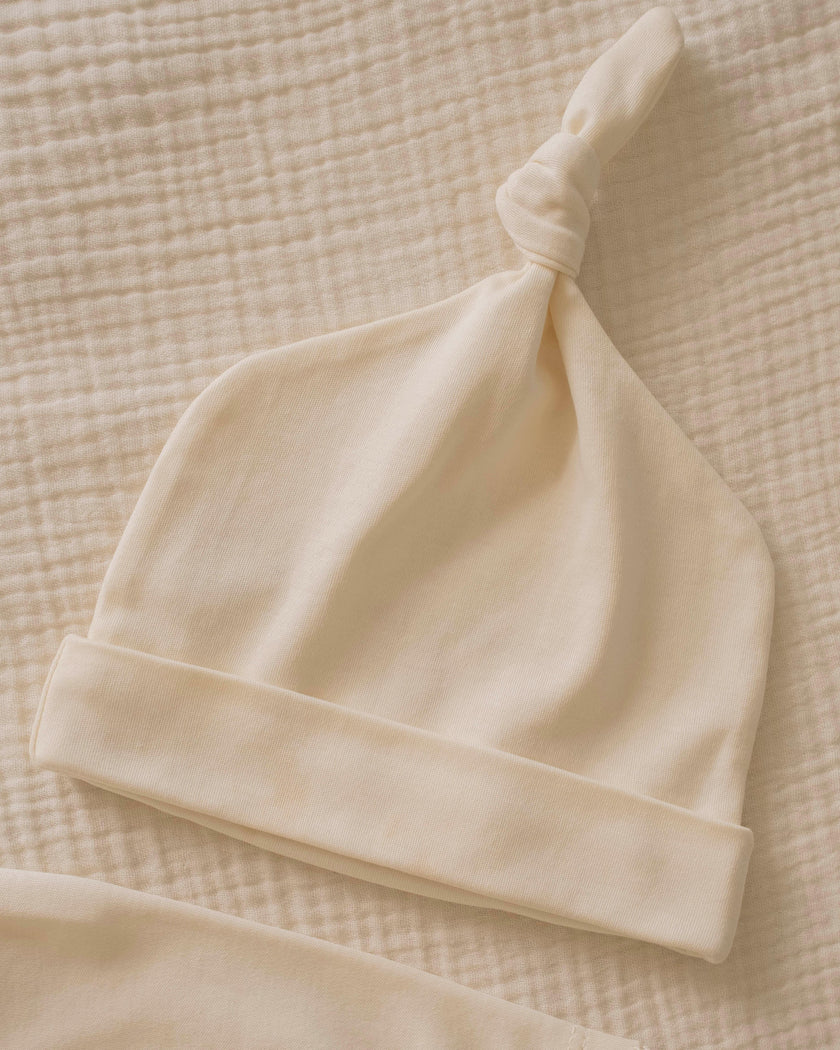 Pima Embroidered Bundle Set in Goose