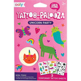 Mini Tattoo Palooza Temporary Tattoos - Unicorn Party