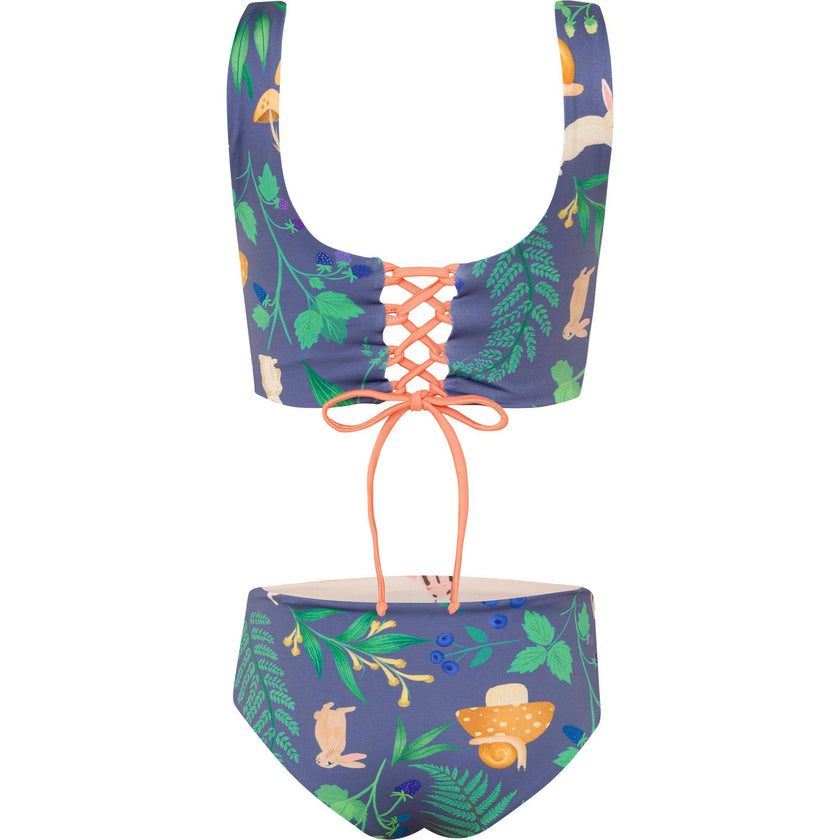 BOSQUE DE CONEJOS MORADO - SUN&MOON BIKINI