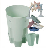 Shnuggle Bath Accessories Bundle - Ellie Scoop, Washy Jug, Boats & Star Toy - 4-Piece Set