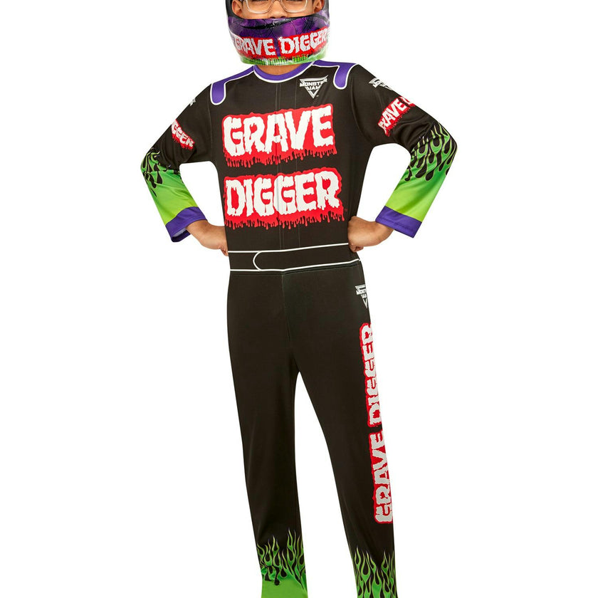 Boys' Monster Jam Grave Digger Jumpsuit